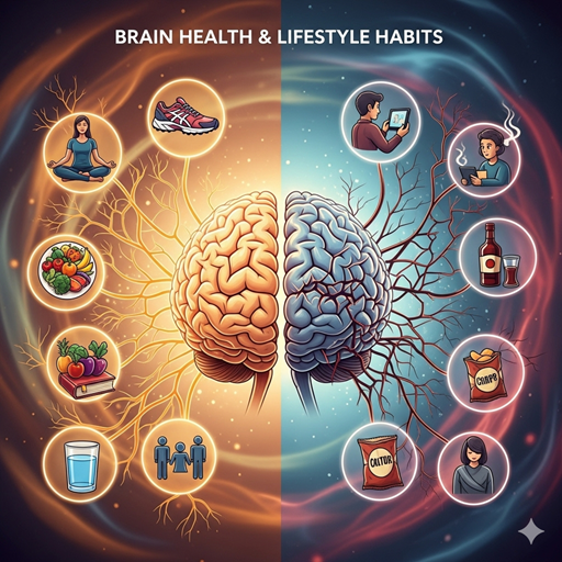 뇌 건강 지키기: 일상 속 습관, 음식, 운동, 환경 개선 팁