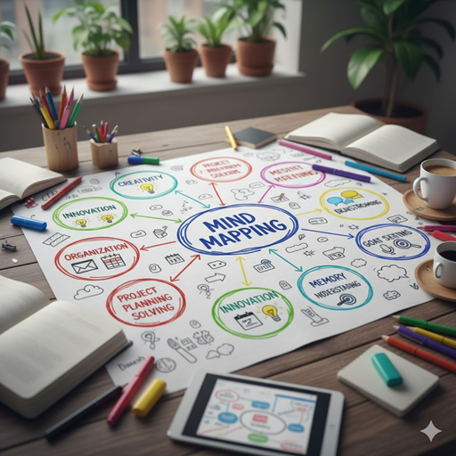 마인드 맵핑에 대한 이미지
