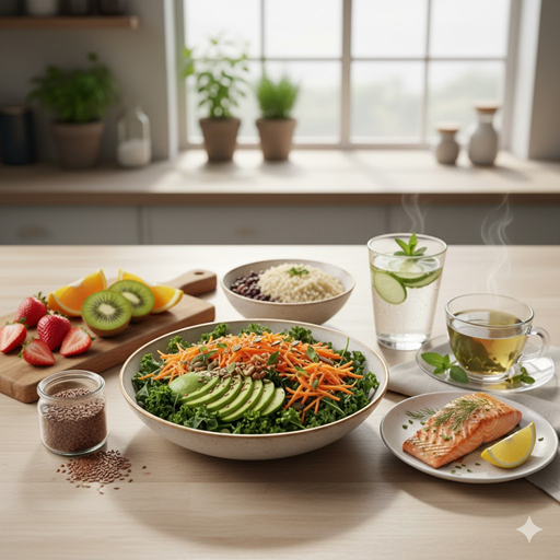 기미에 좋은 식단