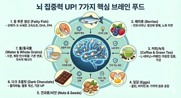 브레인 푸드 인포 이미지