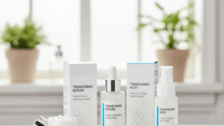 트라넥사믹산 제품들의 실사 이미지